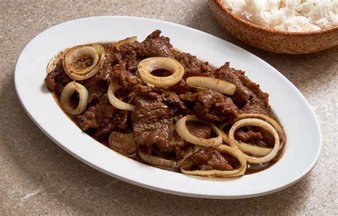 pork bistek tagalog|Pork Filipino Bistek Tagalog Recipe (Pork in Soy .